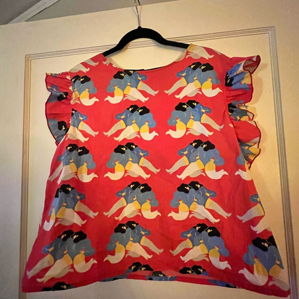 Nooworks Ruffle Top